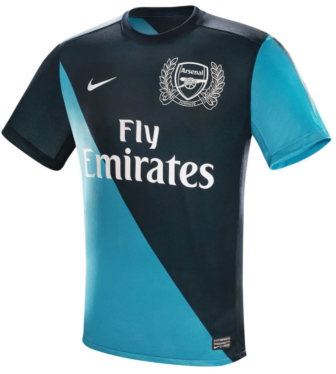Camisa II Arsenal 2011 2012 Away retro